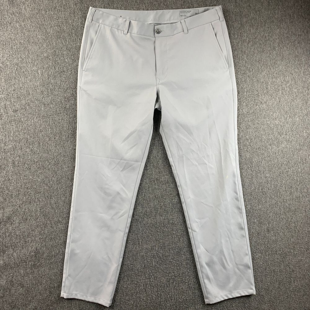 Mizzen+Main Light Gray Chino Pants